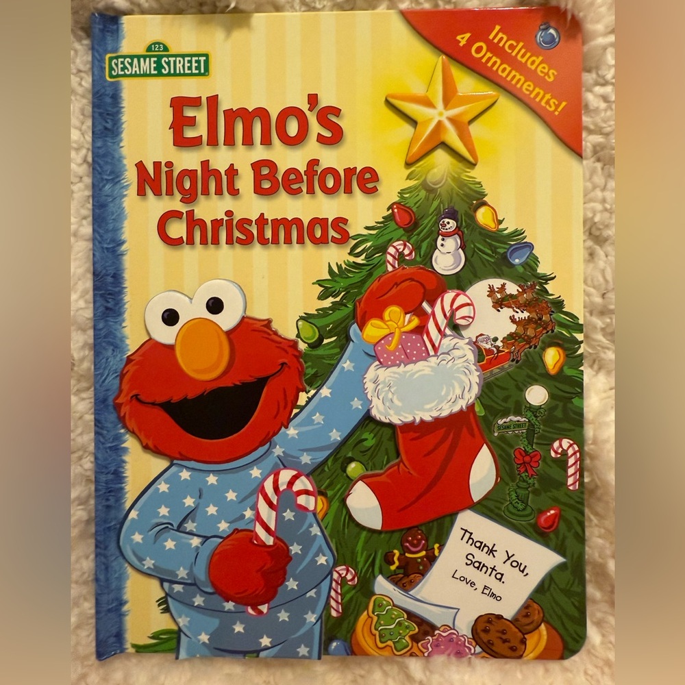 4 Sesame Street Books featuring Elmo, Big Bird, The Count, Grover, & many more - Picture 13 of 16